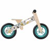 Vélo d'équilibre pour enfants imprimé bleu 