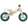Vélo d'équilibre pour enfants imprimé bleu 