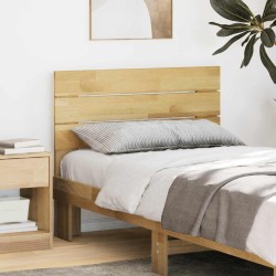 Tête de lit 75 cm bois massif de chêne 