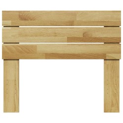 Tête de lit 75 cm bois massif de chêne 