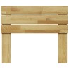 Tête de lit 75 cm bois massif de chêne 