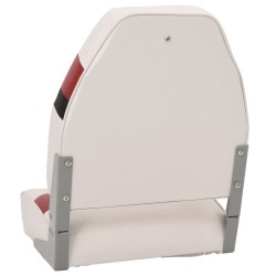 Sièges de bateau pliables lot de 2 à dossier haut 44x38x55 cm 