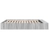 Cadre de lit sans matelas sonoma gris 180x200 cm 