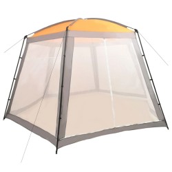 Tente de piscine Tissu 500x433x250 cm Gris 