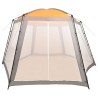 Tente de piscine Tissu 500x433x250 cm Gris 