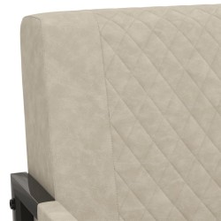 Fauteuil Gris clair Similicuir 