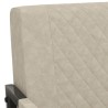 Fauteuil Gris clair Similicuir 