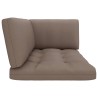 Canapé d'angle palette de jardin marron miel bois pin imprégné 