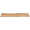 Dessus de table rectangulaire 80x40x2 cm bois massif d'acacia 