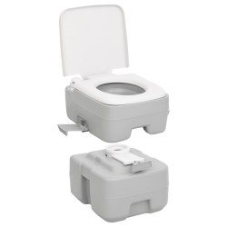 Ensemble de toilette et réservoir d'eau de camping portable 
