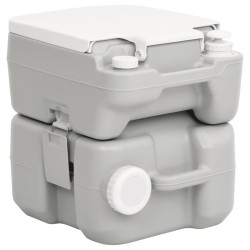 Ensemble de toilette et réservoir d'eau de camping portable 