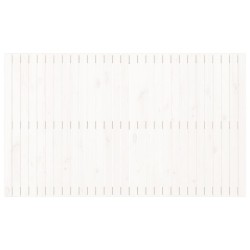 Tête de lit murale Blanc 185x3x110 cm Bois massif de pin 