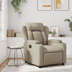 Fauteuil inclinable Cappuccino Similicuir 