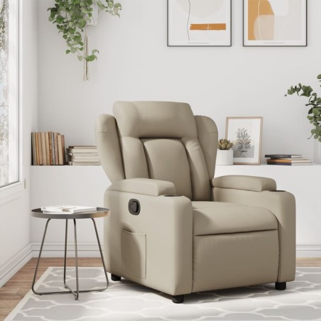 Fauteuil inclinable Cappuccino Similicuir 