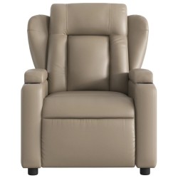Fauteuil inclinable Cappuccino Similicuir 