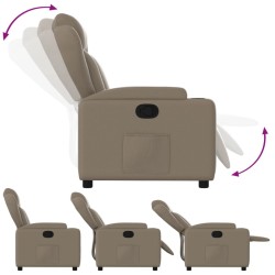 Fauteuil inclinable Cappuccino Similicuir 