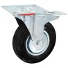 24 pcs Roulettes pivotantes 125 mm 