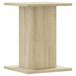 Supports pour plantes 2 pcs chêne sonoma bois d'ingénierie 