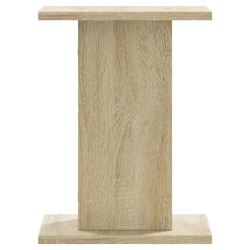 Supports pour plantes 2 pcs chêne sonoma bois d'ingénierie 