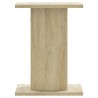 Supports pour plantes 2 pcs chêne sonoma bois d'ingénierie 