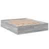 Cadre de lit sans matelas sonoma gris 150x200 cm 