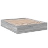 Cadre de lit sans matelas sonoma gris 150x200 cm 