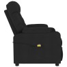 Fauteuil inclinable Noir Tissu 