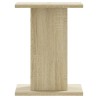 Supports de haut-parleurs 2 pcs chêne sonoma bois d'ingénierie 