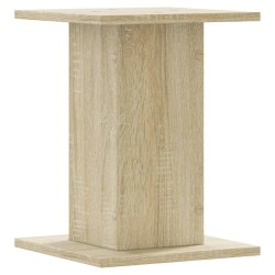 Supports de haut-parleurs 2 pcs chêne sonoma bois d'ingénierie 