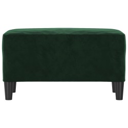 Banc Vert foncé 70x35x41 cm Velours 
