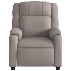 Fauteuil inclinable Taupe Tissu 