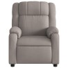 Fauteuil inclinable Taupe Tissu 