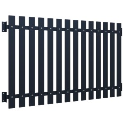 Panneau de clôture Anthracite 170,5x75cm Acier enduit de poudre 