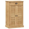 Armoire à chaussures VIGO 60x35x96 cm bois massif de pin 
