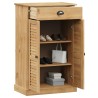 Armoire à chaussures VIGO 60x35x96 cm bois massif de pin 
