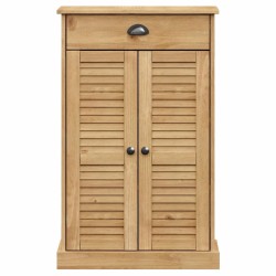Armoire à chaussures VIGO 60x35x96 cm bois massif de pin 