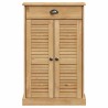 Armoire à chaussures VIGO 60x35x96 cm bois massif de pin 