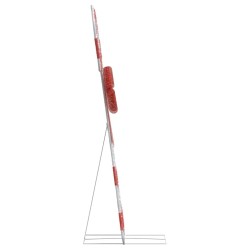 Décoration de Noël en forme de canne à sucre 50 LED blanc chaud 