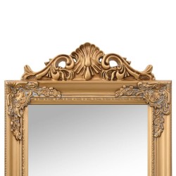 Miroir sur pied Doré 50x200 cm 
