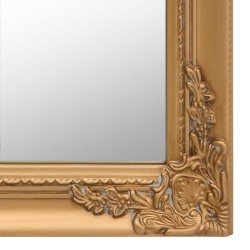 Miroir sur pied Doré 50x200 cm 