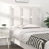 Tête de lit blanc 105,5x4x100 cm bois massif de pin 