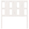 Tête de lit blanc 105,5x4x100 cm bois massif de pin 