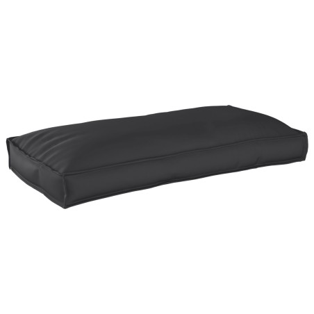 Coussin de palette pour siège/dossier noir 120x60x12 cm tissu Oxford 