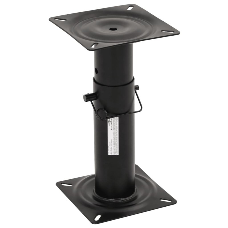 Piédestal de siège de bateau réglable 28-45,5 cm acier 