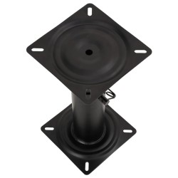 Piédestal de siège de bateau réglable 28-45,5 cm acier 
