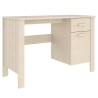Bureau HAMAR Marron miel 113x50x75 cm Bois massif de pin 