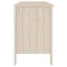 Bureau HAMAR Marron miel 113x50x75 cm Bois massif de pin 