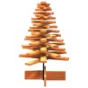 Arbre de Noël en bois pour décoration 80 cm bois de pin massif 