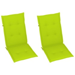 Chaise à bascule avec coussin Bambou 