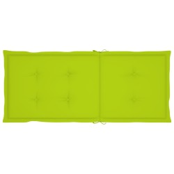 Chaise à bascule avec coussin Bambou 